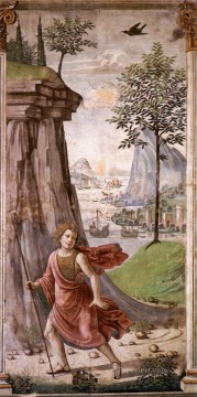  DESIERTO Obras - San Juan Bautista en el desierto Florencia renacentista Domenico Ghirlandaio